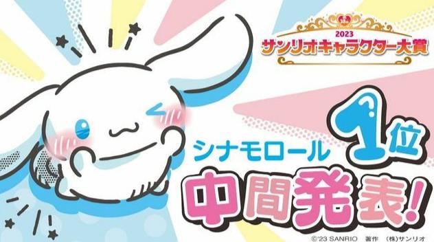 『2023年サンリオキャラクター大賞』